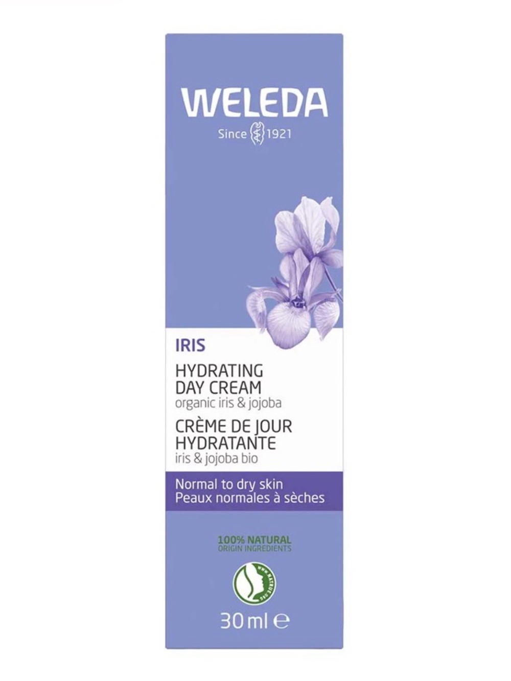 Weleda Iris Hydrating Day
Cream 30ml moisturizer